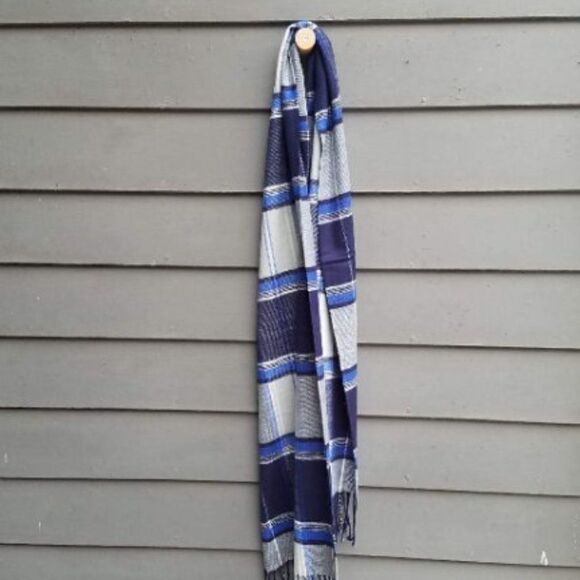 NEW 100% Cashmere Tartan Plaid Scarf made in Scottland - Picture 4 of 4